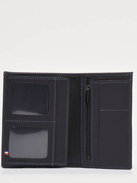 Portefeuille Met Portemonnee Paris Leder Etrier Zwart paris EPAR442 ander zicht 1